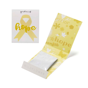 Photo of Yellow Ribbon Garden Of Hope Seed Matchbook