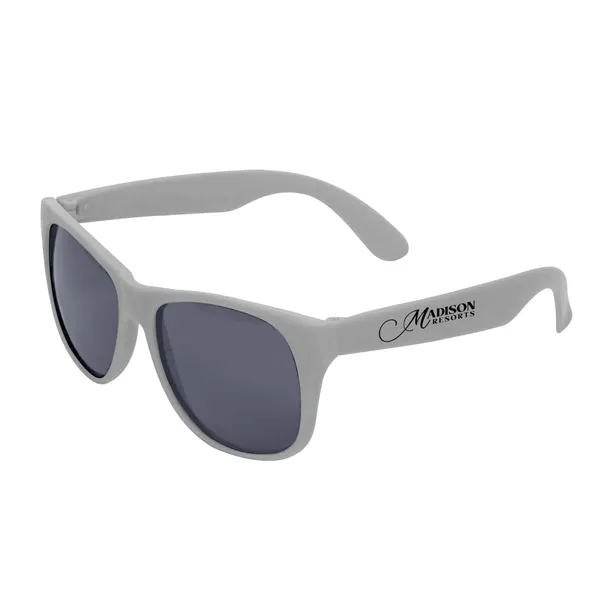 Gray color option for Single Color Matte Sunglasses