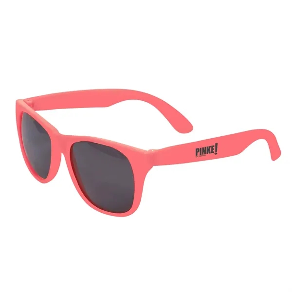 Pink color option for Single Color Matte Sunglasses