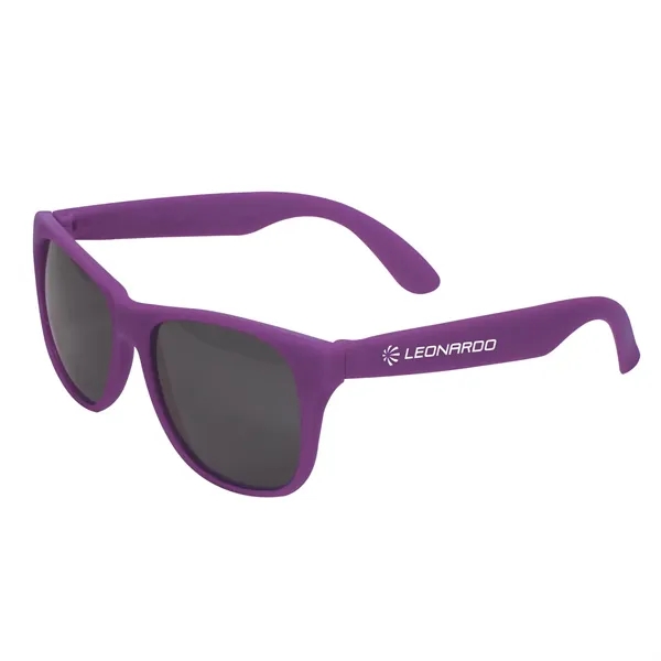 Purple color option for Single Color Matte Sunglasses