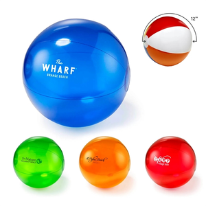 Photo of 12" Translucent Beach Ball