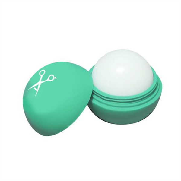 Green color option for Round Scented Lip Balm