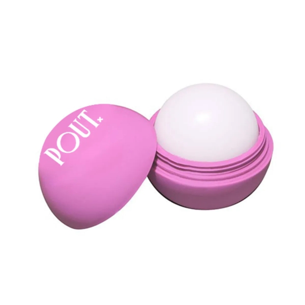 Pink color option for Round Scented Lip Balm