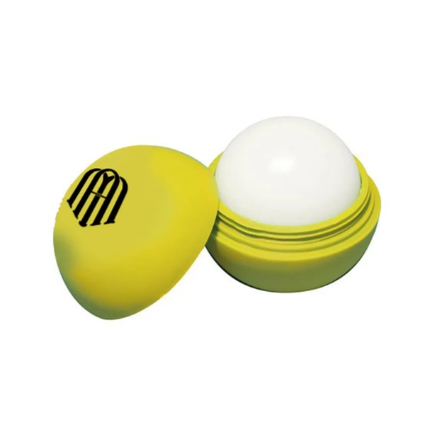 Yellow color option for Round Scented Lip Balm