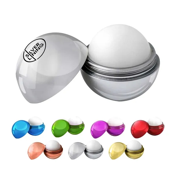 Metallic Purple color option for Metallic Finish Round Lip Balm