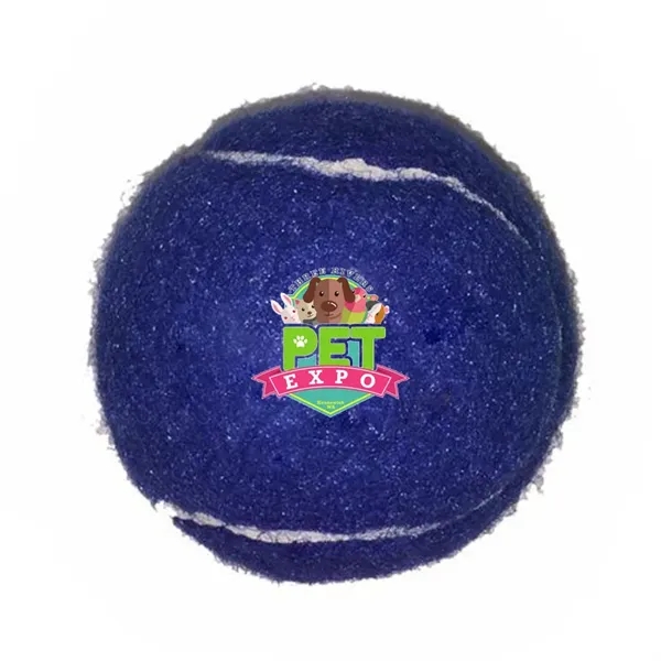 Blue color option for Full Color Pet Tennis Ball Toy