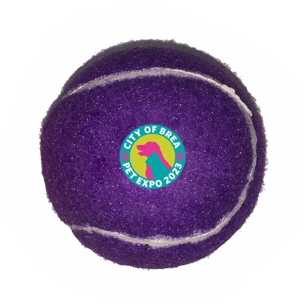 Purple color option for Full Color Pet Tennis Ball Toy