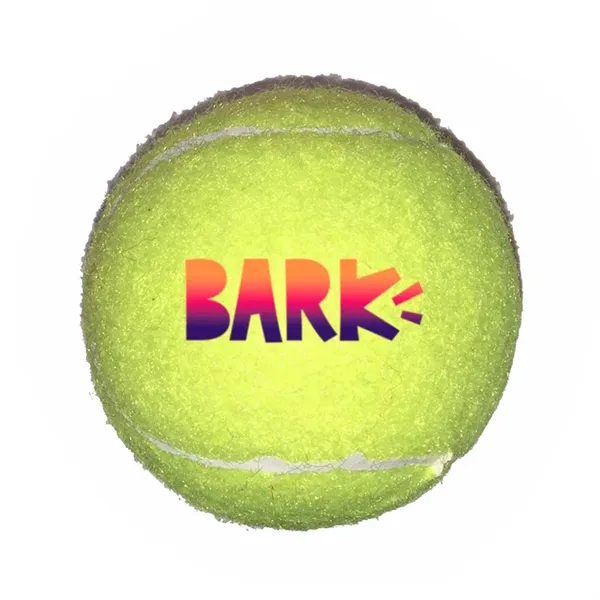 Yellow color option for Full Color Pet Tennis Ball Toy