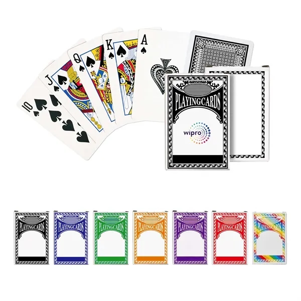 Green color option for Full Color Playing Cards