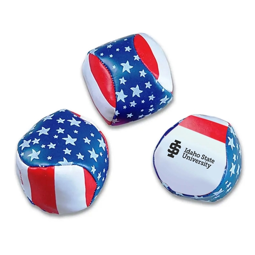 Main photo of 2" Usa Hacky Sack Kick Ball Toy