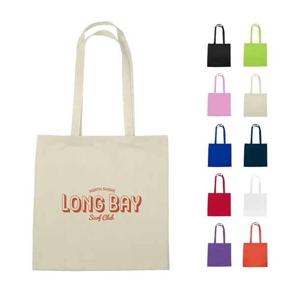 White color option for 4 Oz. Cotton Tote Bag