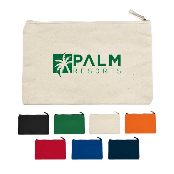 Black color option for 12 Oz. Canvas Pouch