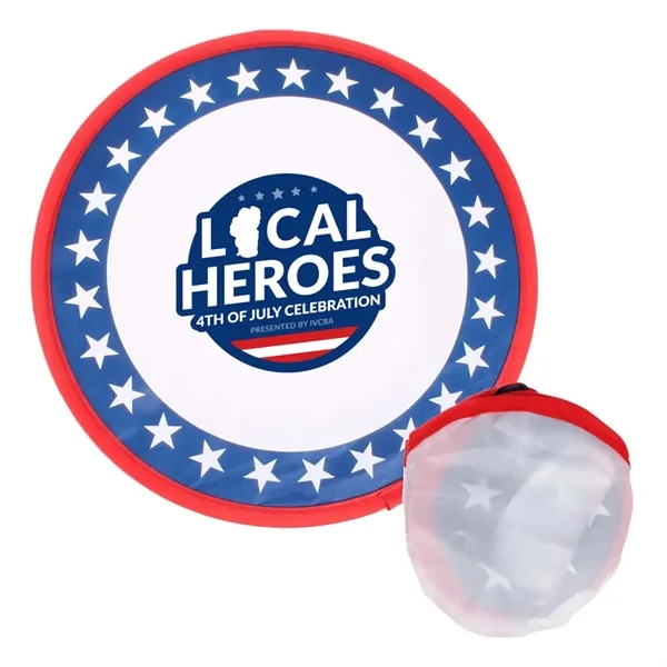 Multi Color - Red, White And Blue color option for Full Color Patriotic Fold Up Flyer With Case