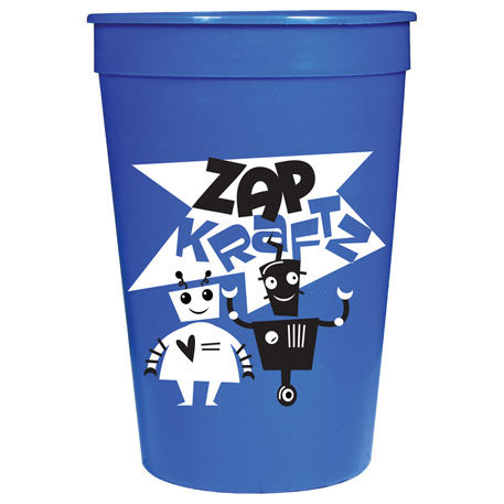 Blue color option for 16 Oz. Stadium Cup