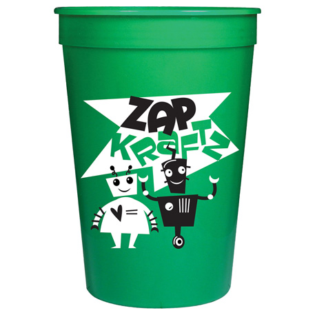 Green color option for 16 Oz. Stadium Cup
