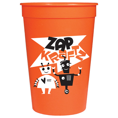 Orange color option for 16 Oz. Stadium Cup