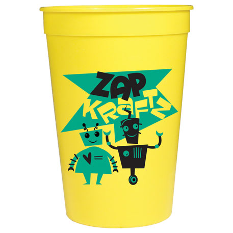 Yellow color option for 16 Oz. Stadium Cup