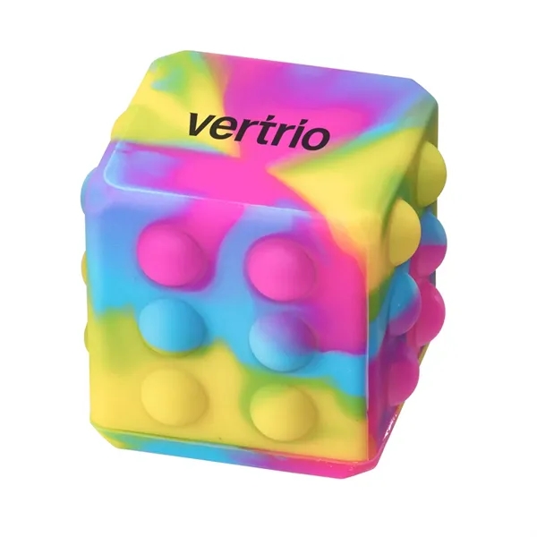 Multi Color color option for Square Push Pop Ball
