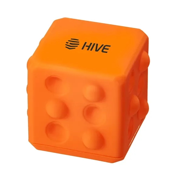Orange color option for Square Push Pop Ball
