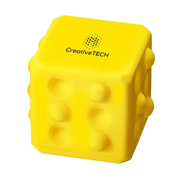 Yellow color option for Square Push Pop Ball