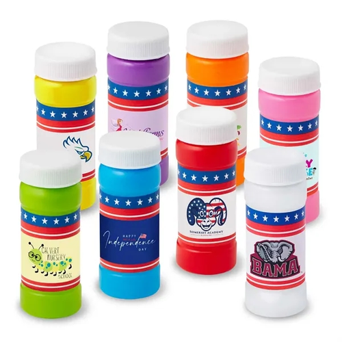 Main photo of Patriotic Bubbles With Digital Label   2 Oz.