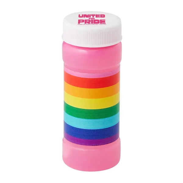 Pink color option for 2 Oz. Pride Bubbles With Cap Imprint