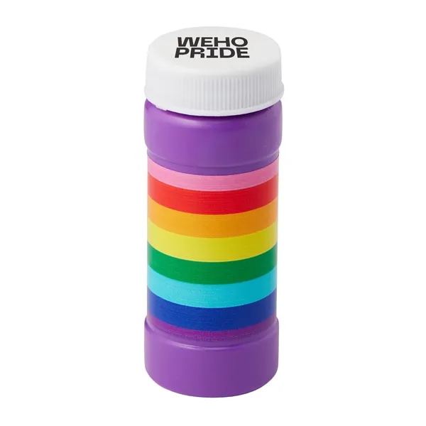 Purple color option for 2 Oz. Pride Bubbles With Cap Imprint