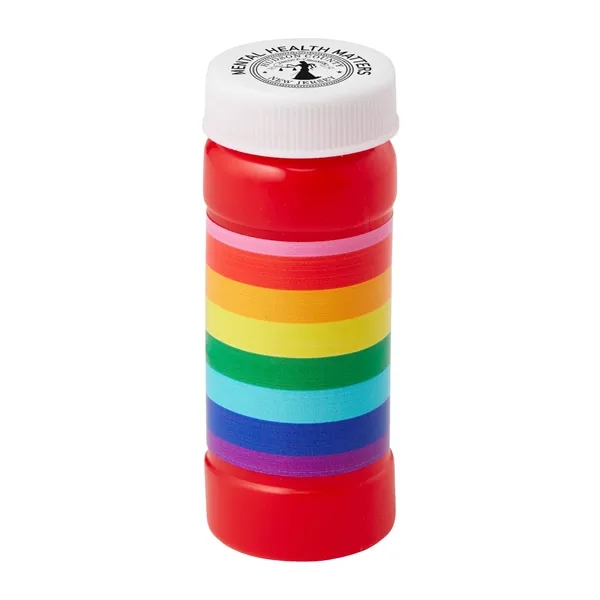 Red color option for 2 Oz. Pride Bubbles With Cap Imprint