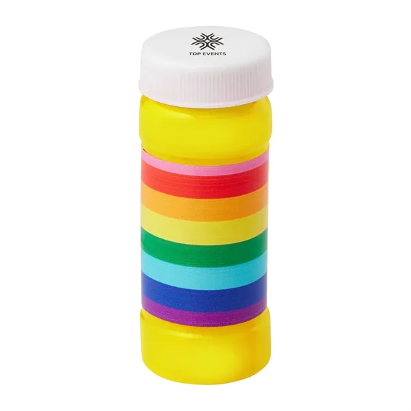Yellow color option for 2 Oz. Pride Bubbles With Cap Imprint
