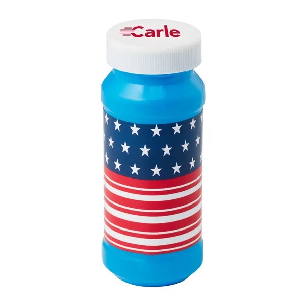 Blue color option for Patriotic Bubbles With Cap Imprint   4 Oz.