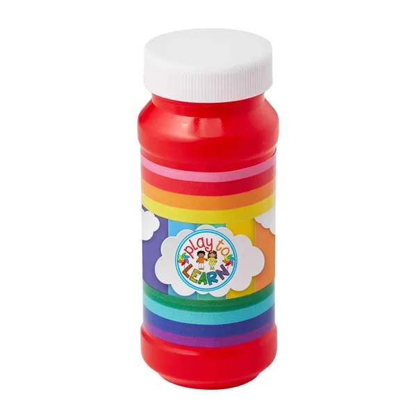 Red color option for Pride Bubbles With Digital Label   4 Oz.