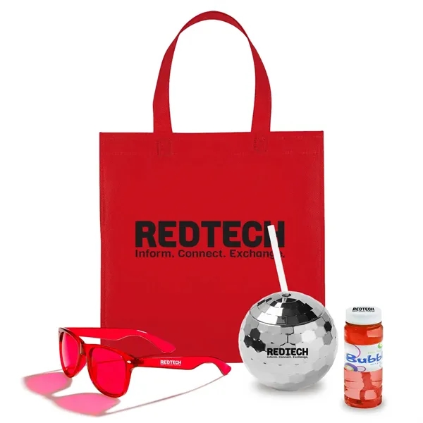 Silver-Red color option for Party Kit