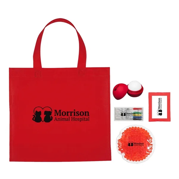 Red color option for Tradeshow Survival Kit