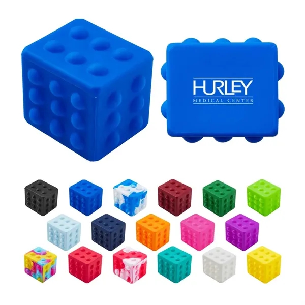 Navy Blue color option for Rectangle Push Pop Ball