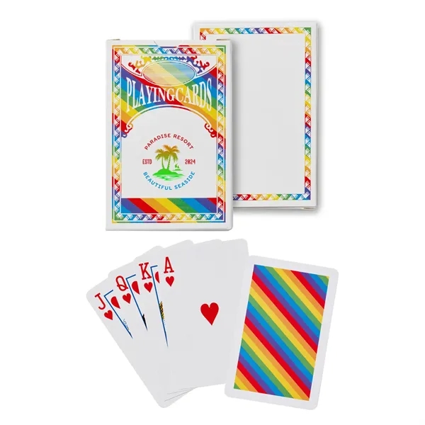 Multi Color color option for Jornikolor Rainbow Playing Cards
