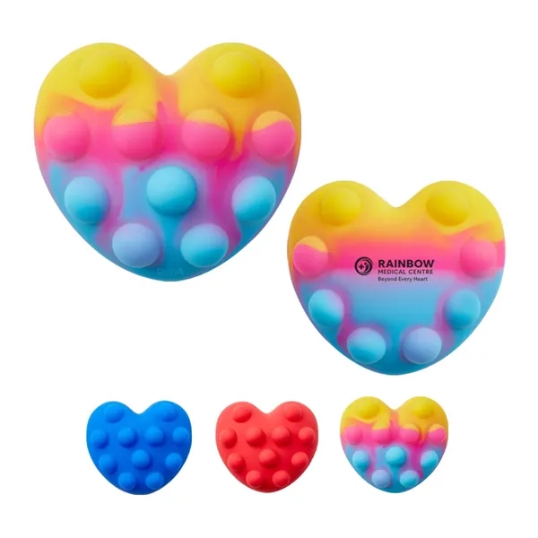 Rainbow color option for Heart Push Pop Ball V2