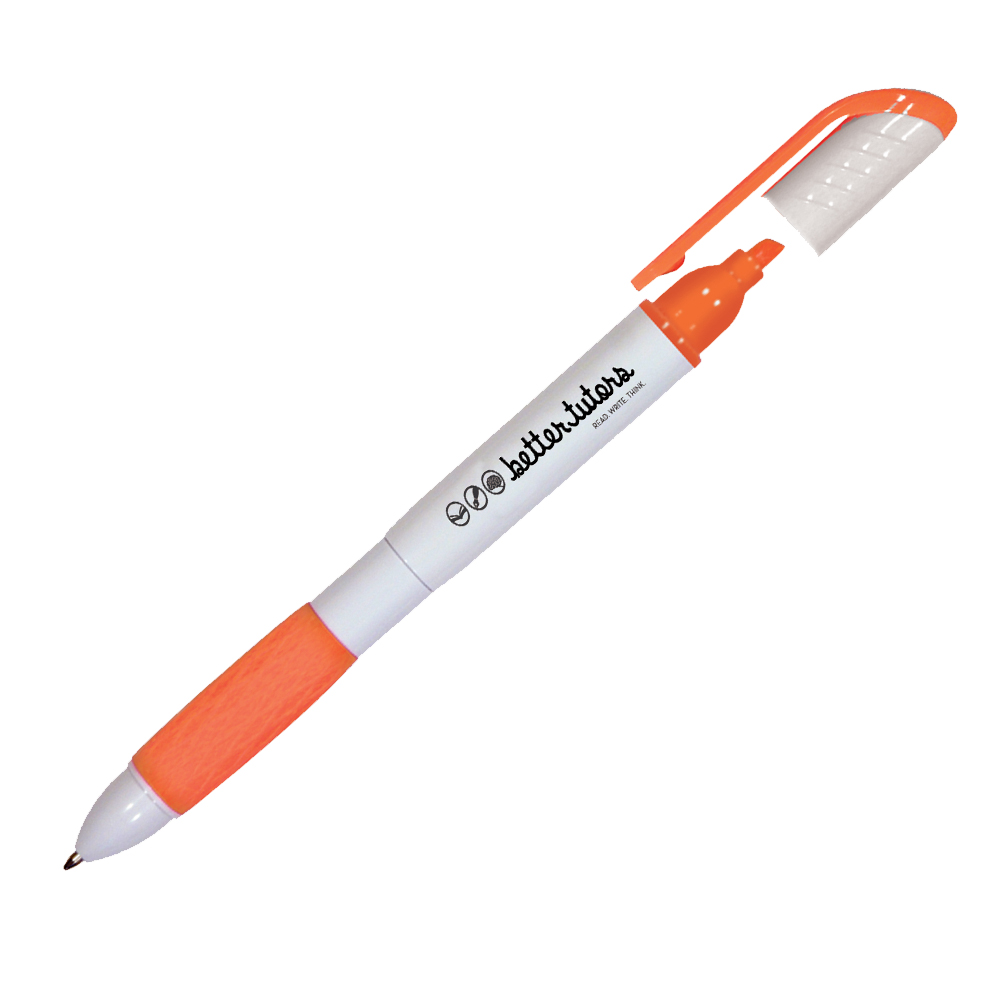 Orange color option for 2 In 1 Pen/Highlighter