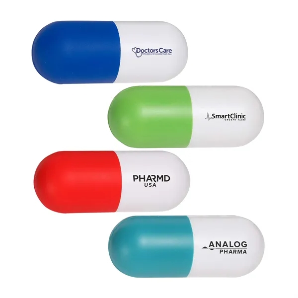 Teal-White color option for Pill Stress Reliever