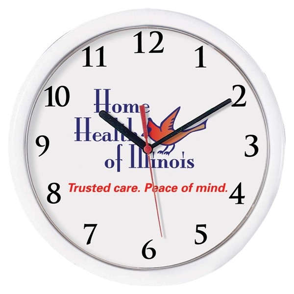 White color option for Logo And Photo Wall Clock