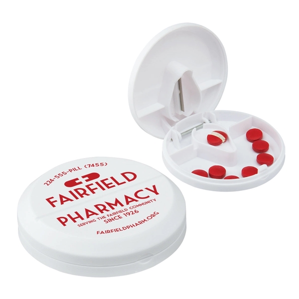 White color option for Pill Cutter/Pillbox