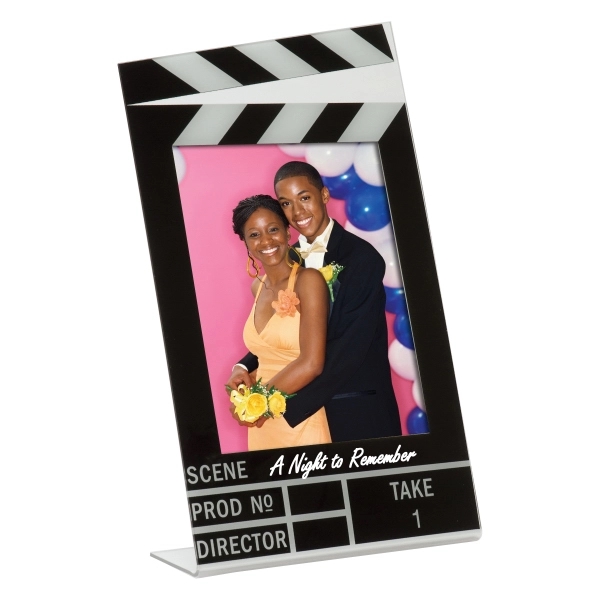 Black-White color option for 4 X 6 Clapboard Frame
