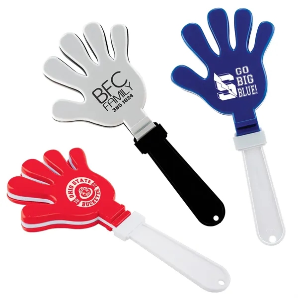 Blue-White color option for Jumbo Hand Clapper