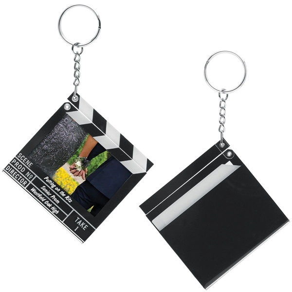 Black color option for Clapboard Slip In Keytag