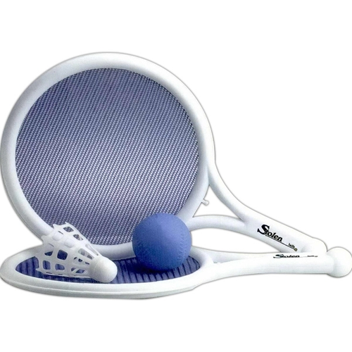 Main photo of Mesh Paddle, Ball & Birdie Game