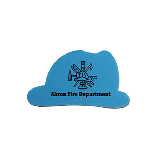 Blue color option for Die Cut Eraser   Fire Helmet
