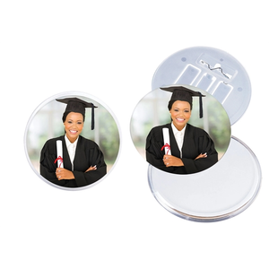 Photo of 3 3/8 Snap In Button Frame W/Pull Out Easel