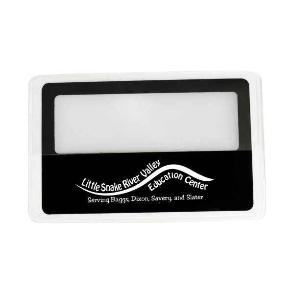Black color option for Credit Card Magnifier