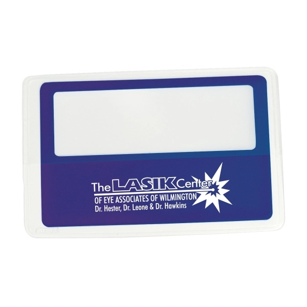 Blue color option for Credit Card Magnifier