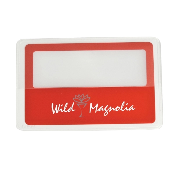 Red color option for Credit Card Magnifier