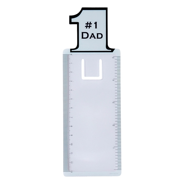 Clear color option for Number 1 Bookmark Magnifier